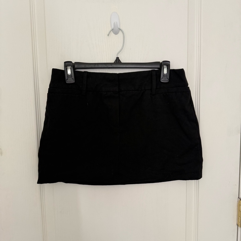Zara black mini skirt